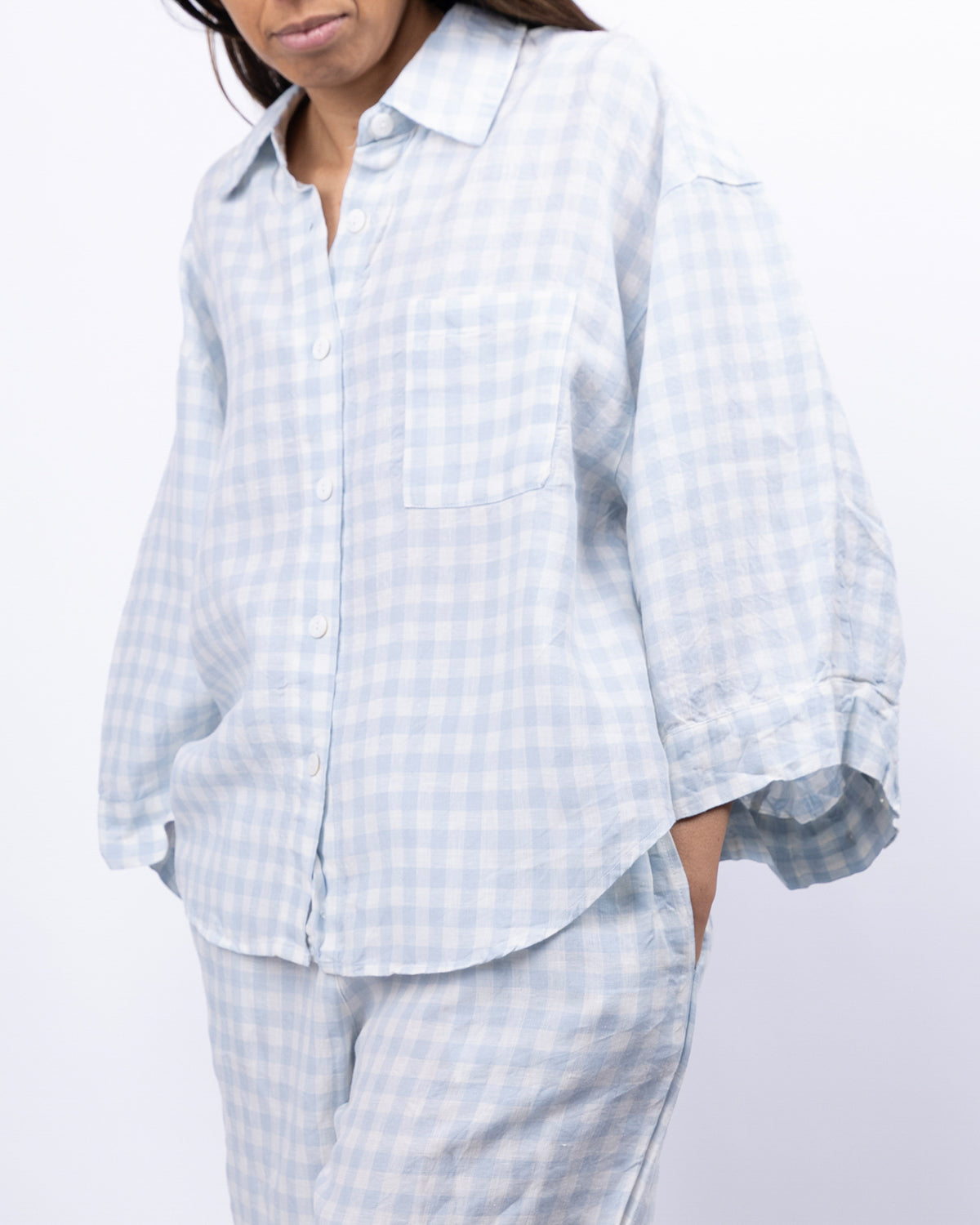 Agnes Linen Top