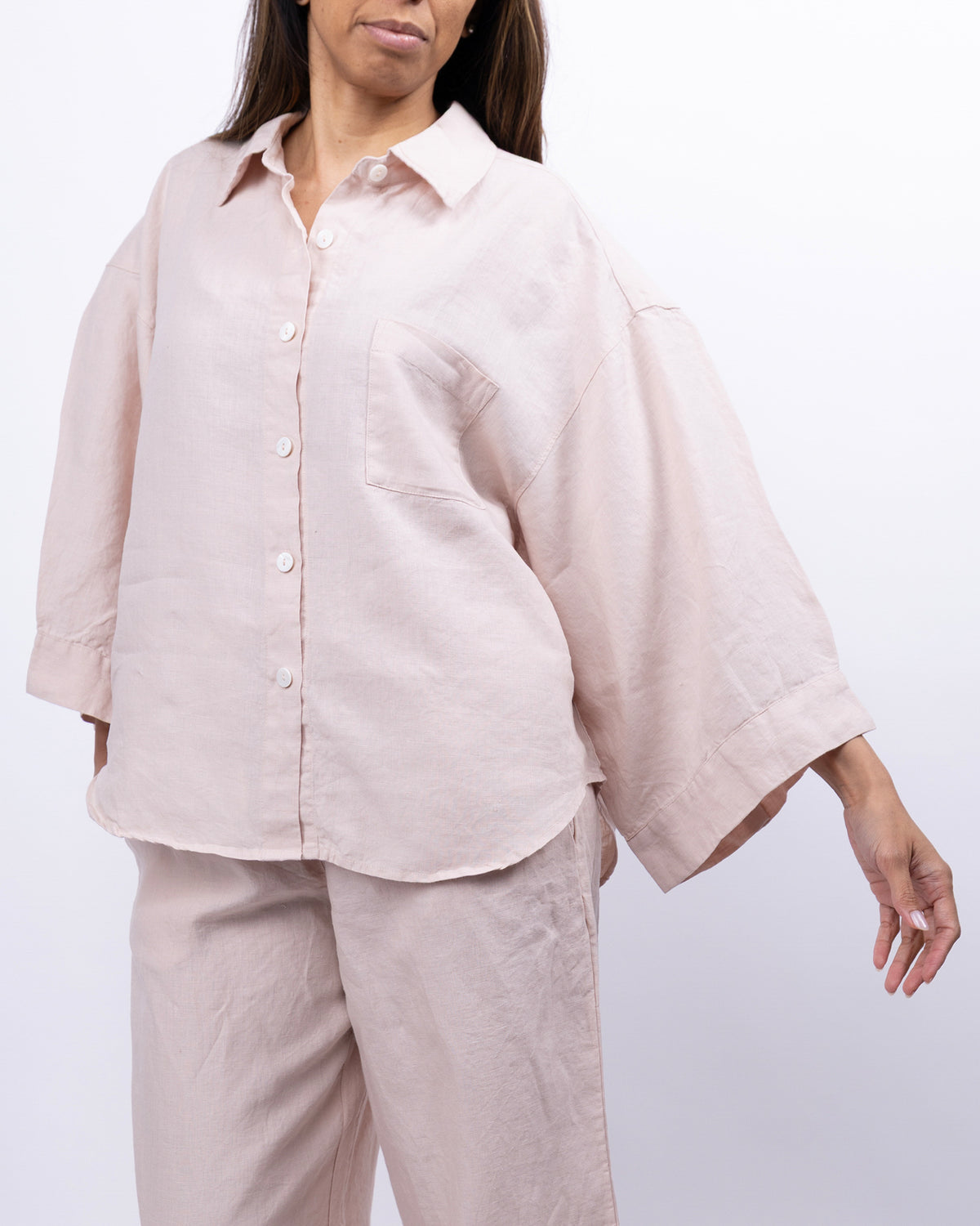 Agnes Linen Top