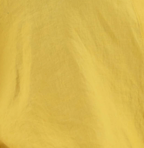 Close-up of a yellow fabric texture