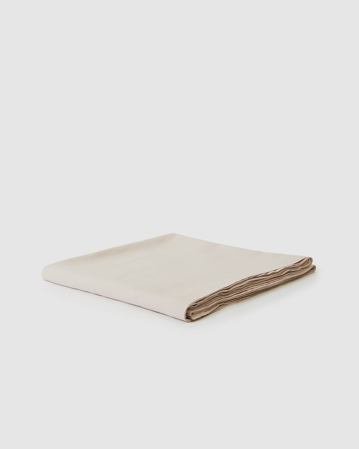 Babette Linen Tablecloth in Blush Pink side-shot