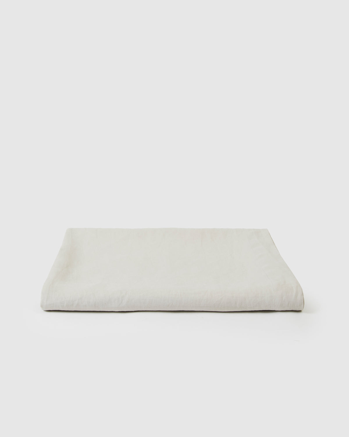 Babette Linen Tablecloth in Dove Gray