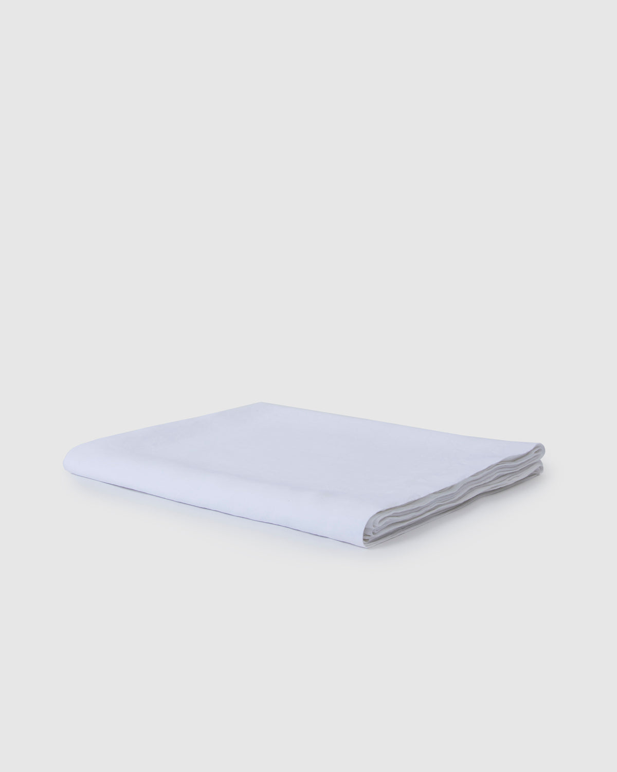 Babette Linen Tablecloth in Milk White side-shot