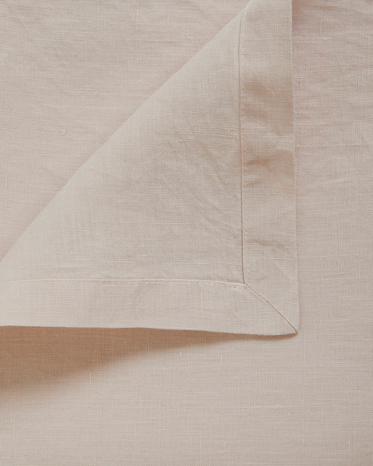 Berkeley Linen Table Napkins (Set of 4) - Blush close-up