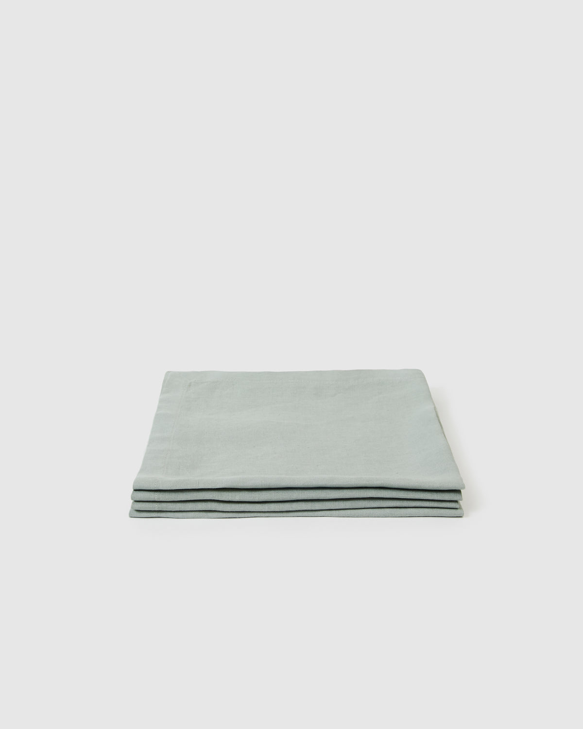 Berkeley Linen Table Napkins (Set of 4) - Milk side-shot side-shot