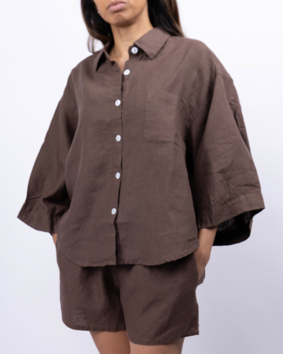 Agnes Linen Top