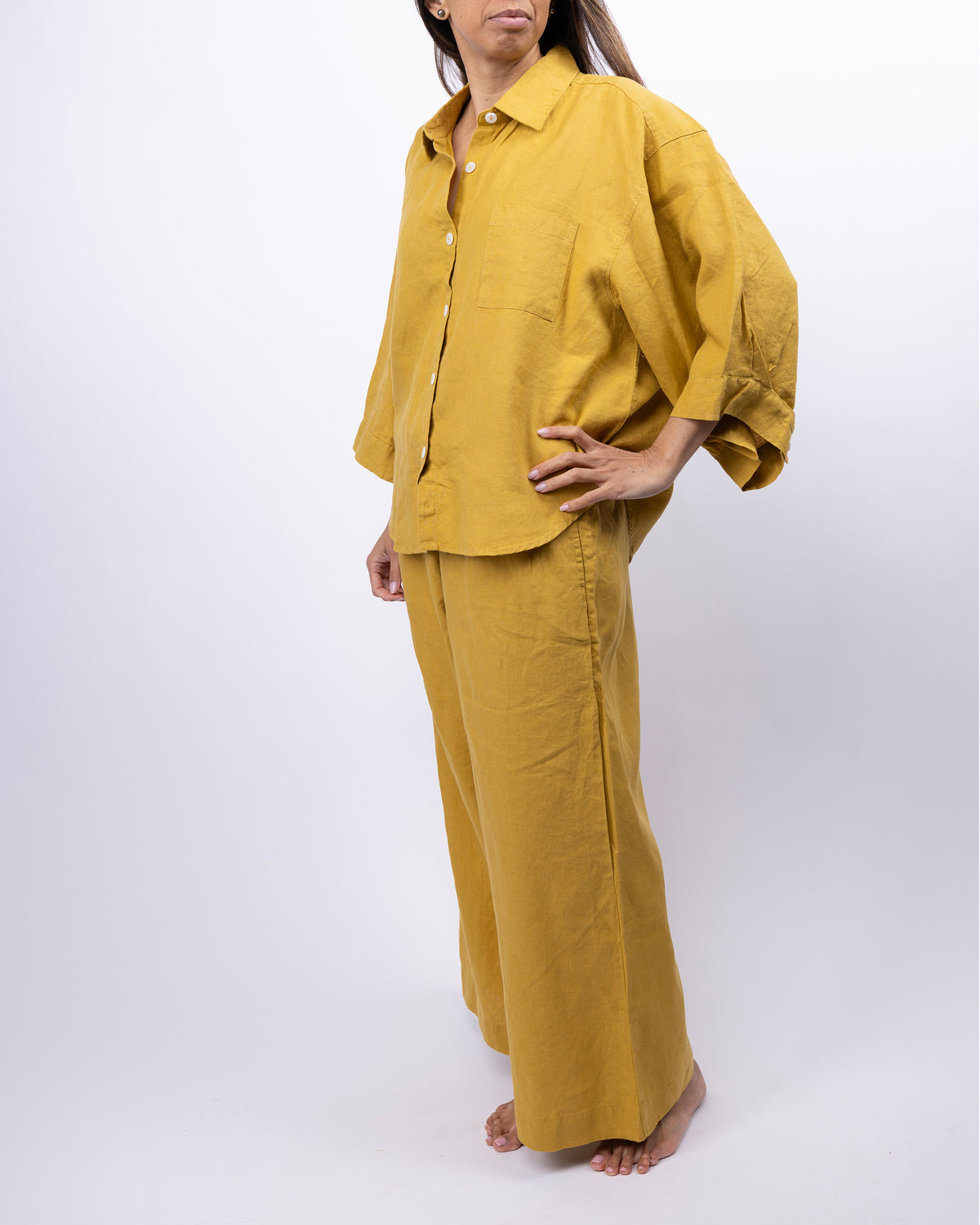 Vivian Linen Loungewear Set