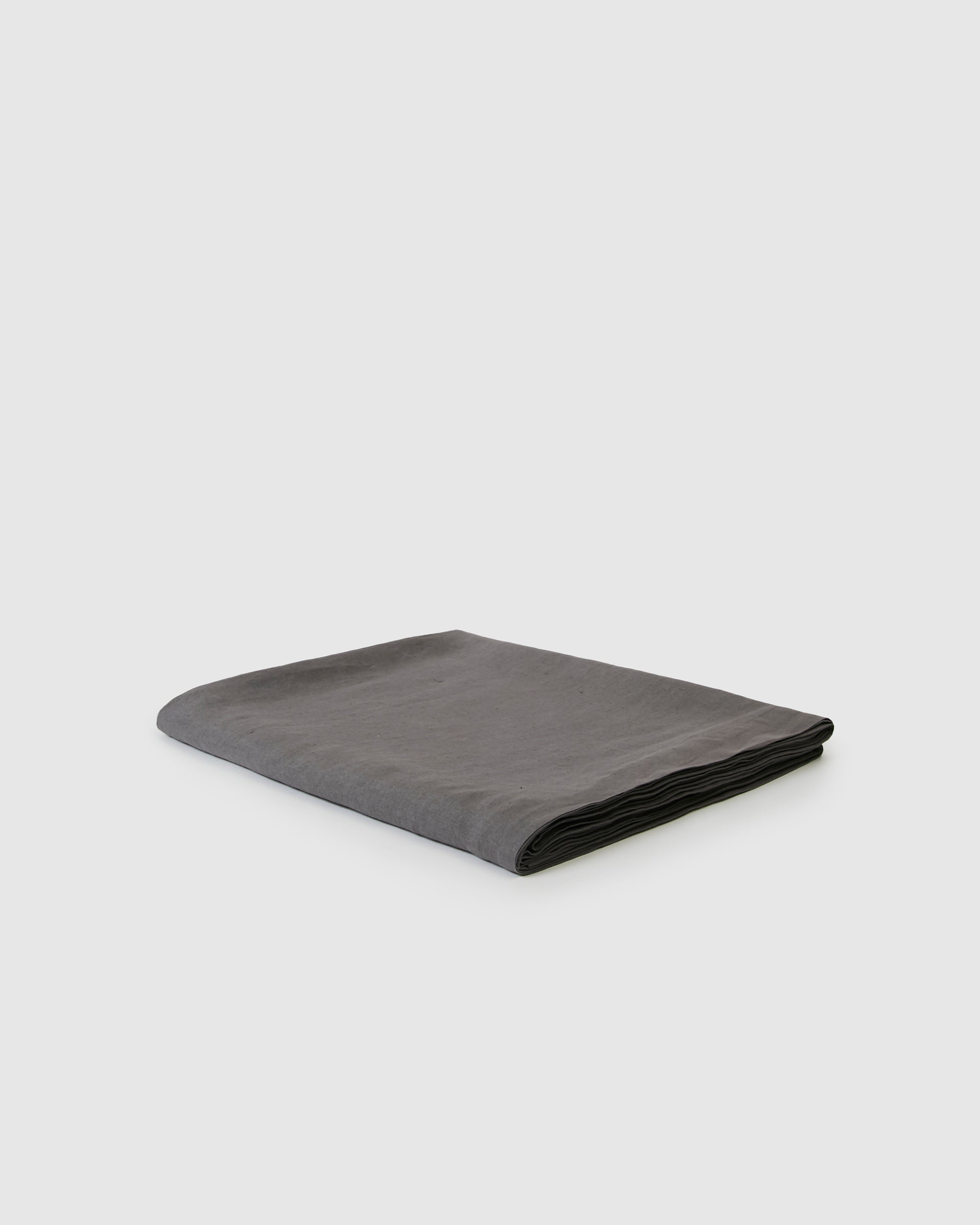 Babette Linen Tablecloth in Ash Gray