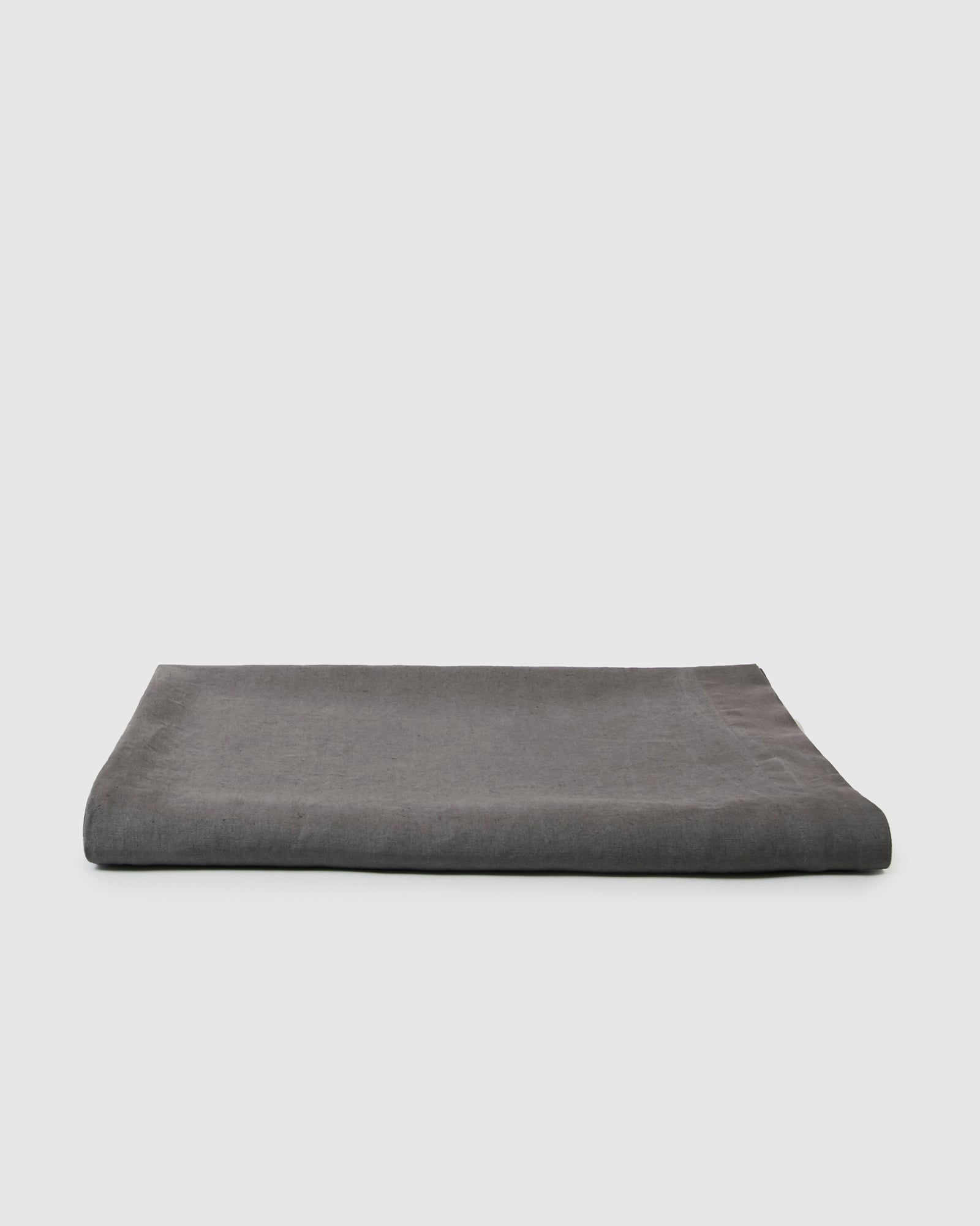 Babette Linen Tablecloth in Ash Gray
