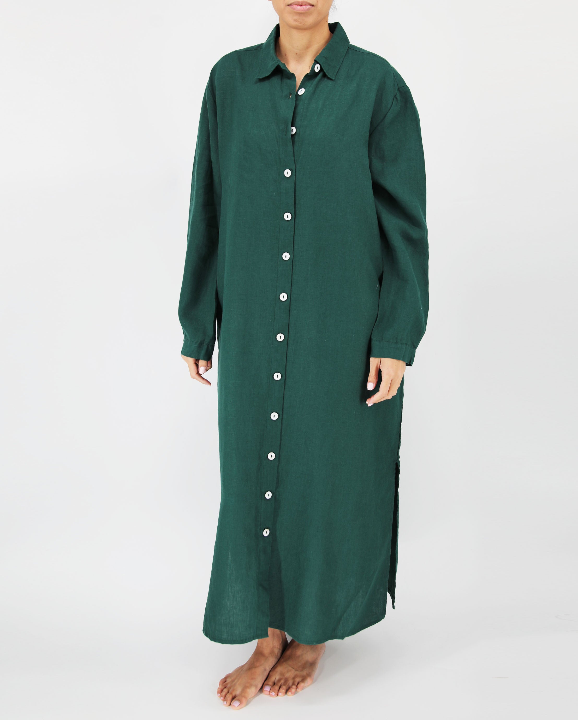 Tala French Linen Maxi Dress Tala French Linen Maxi Dress